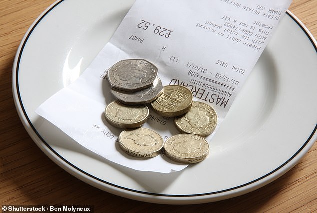 How demands for US-style tipping are on the rise in UK hotels and cafes… but hard-up Brits are NOT giving in