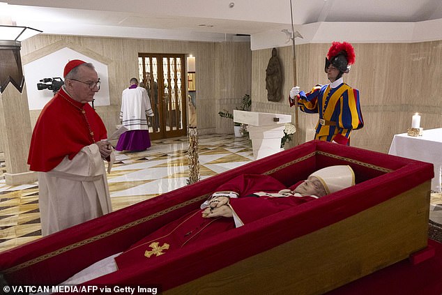 Pope Francis revealed why ‘death is not the end’ just two months before he passed away: Vatican releases pontiff’s thoughts on the afterlife as he lies in state