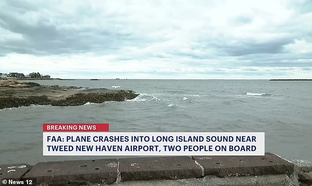 Plane crashes off coast of Connecticut as two survivors are pulled from Long Island Sound
